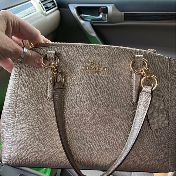 Coach Gold Crossbody Bag - Picture 7 of 9